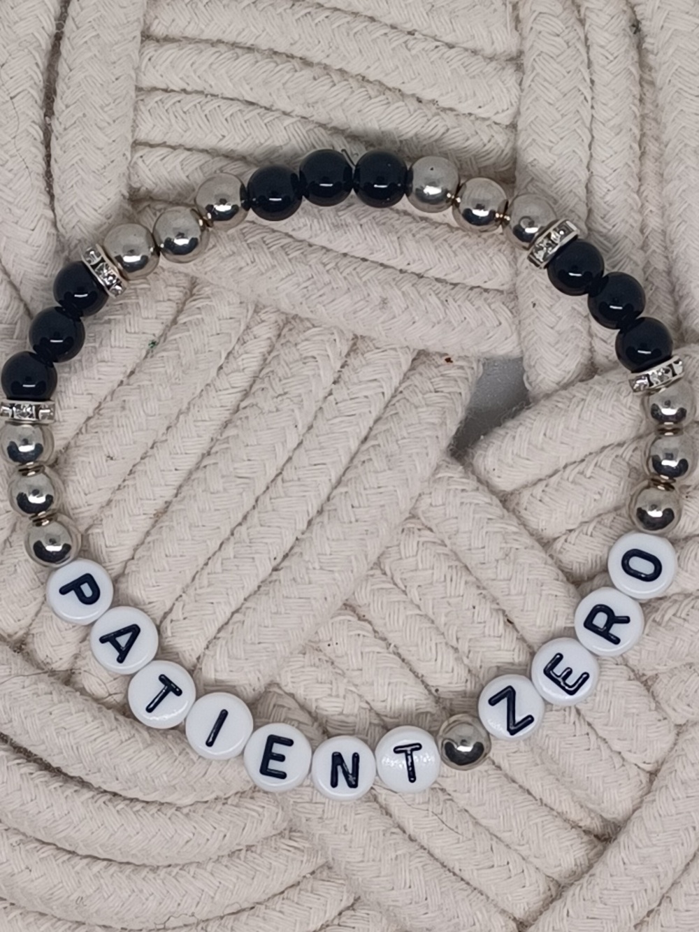 Patient Zero Beaded Bracelet